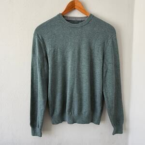 Fish Hippie 100% Cotton Crew Neck Sweater Men's size M Green